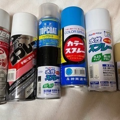 【引き渡し決定】塗装スプレー各種