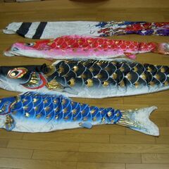 [引き取り限定]　 鯉のぼりセット　/ 中古品　無料