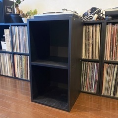 レコードラック2マス(LP約160枚収納)ディスクユニオン