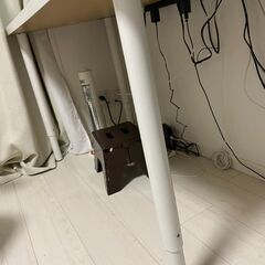 IKEAデスク／白／120x60高さ70cmの画像