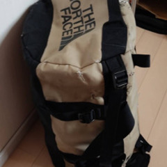 ノースフェイス　ボストンリュック　傷ありますの画像