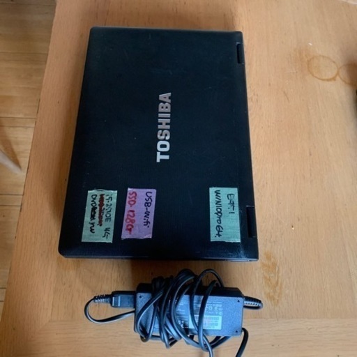 (売約済)お年玉特価！東芝Dynabook SatelliteB451③　高速i5 新品SSD128G USBWIfi付き　Win10 pro 64bit