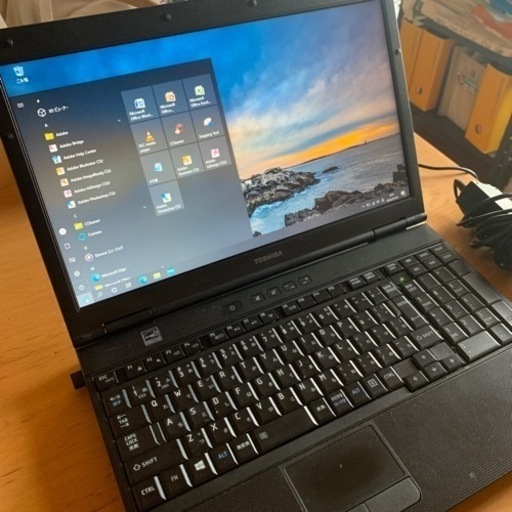 (売約済)お年玉特価！東芝Dynabook SatelliteB451④　爆速i７ 新品SSD240G メモリー余裕８G　USBWIfi付き　Win10 pro 64bit