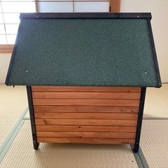 組み立て簡単木製犬舎 平屋根 | ペット用品（犬） 通販 | ホームセンターのカインズ