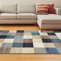 【成約済】ニトリ カーペット ラグ　200×285cm 約3.6帖