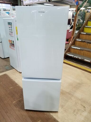 【愛品館市原店】ｱｲﾘｽｵｰﾔﾏ2019年製 156L 2ドア冷蔵庫 AF-156-WE【愛市IR】