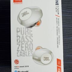 開封済み・未使用　ワイヤレスイヤホン　JBL Tune 120TWS