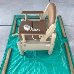 【取引先決定】介護用ポータブルトイレ「安寿」　KX-SDRHD　BEの画像