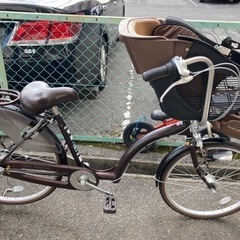 子ども乗せ自転車?