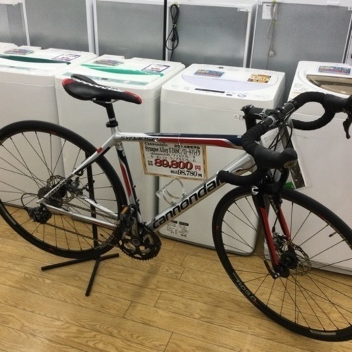 #M-1【ご来店いただける方限定】Cannondale（キャノンデール）ロードバイクです