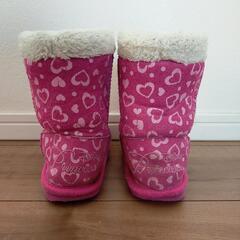 17cm♡ディズニープリンセス  モコモコブーツの画像