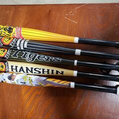 阪神タイガース応援マスコットバット5本　無償で譲渡いたします ！