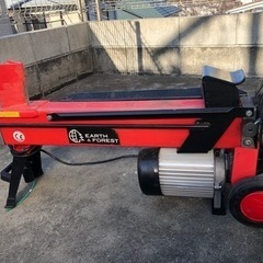 電動油圧式薪割り機
