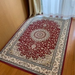 【限定:1/10まで】🌹美品✨大判ウィルトン織ラグ　良品
