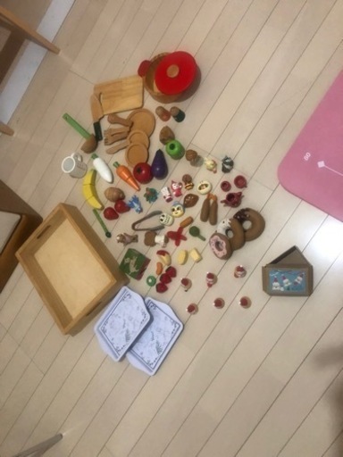 子供のおままごとセット(木製)