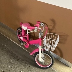子供★自転車★ピンク★14インチの画像