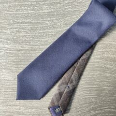 Franco Spada　フランコスパダ　ネイビー　ソリッド　ネクタイの画像
