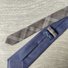 Franco Spada　フランコスパダ　ネイビー　ソリッド　ネクタイの画像