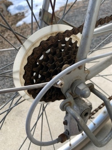 50年前の自転車