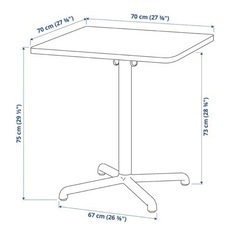 IKEA カフェテーブル　STENSELE ステーンセレの画像