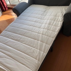 IKEA backabro ソファベッド　お譲り3月中旬以降の画像