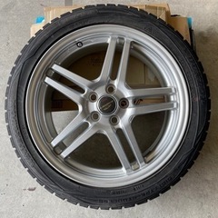 215/45r17タイヤ&17インチホイール4本セット