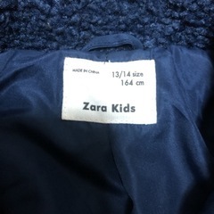 ZARA テディベアコート　キッズ160 メンズSサイズ　レディースMサイズの画像