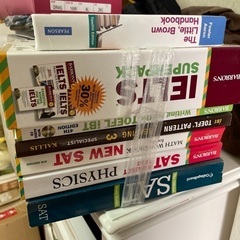 SAT, TOEFL iBT, IELTS 参考書