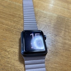 値下げ！Apple Watch 3の38mm space grayの画像