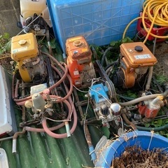 3台セット 動噴2台  ポンプ1台