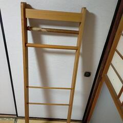 ハンガー　洋服掛け　カバン掛け　ナチュラル　ドライフラワーなど飾るのに是非の画像