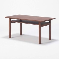 無印　ミドルテーブル　ウォールナット