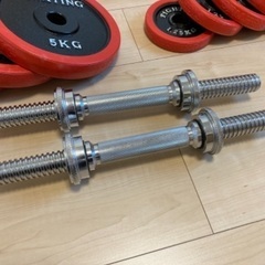 FIGHTING ROAD　ラバーダンベル　50kgセットの画像