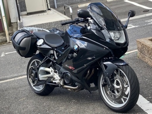 BMW F800GT パニアケース Kファクトリー ロータックス社製エンジン360度クランク ETC UPハンドルブラケット リアインナーフェンダー 広島～