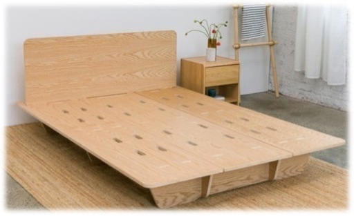 コアラマットレスのフレーム（サイズダブル）