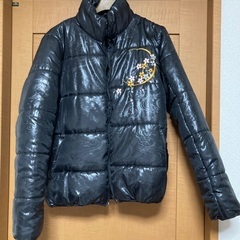 絡繰魂 刺繍ダウンジャケット 和柄 鯉