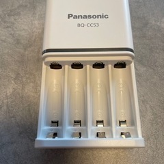 エネループ、エボルタ　充電器　ほぼ未使用　BQ-CC53