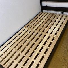ニトリ シングルベッドの画像