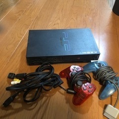 ps2本体　付属品差し上げます