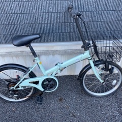 【取引終了】折りたたみ自転車の画像