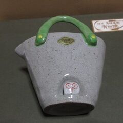 ●値下げ↓　未使用　有田焼フクロウ　キャリーバッグ　出品今週1/29までの画像