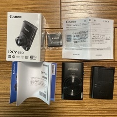 Canon IXY 650 BK（人気色）