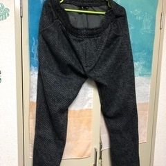 冬素材ジョガーパンツ②