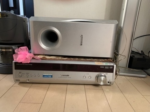 ホームシアター　パナソニックとコーヒーメーカー