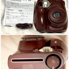 FUJIFILM チェキ　instax mini 7S choco