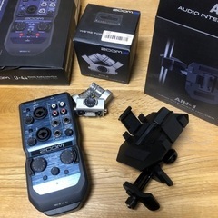 オーディオインターフェース zoom U-44 付属品付