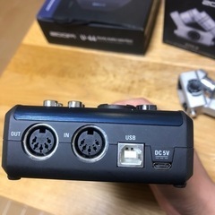 オーディオインターフェース zoom U-44 付属品付の画像
