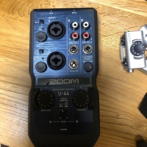 オーディオインターフェース zoom U-44 付属品付