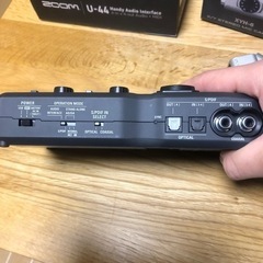オーディオインターフェース zoom U-44 付属品付の画像