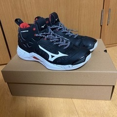 【使用済み】バレーボールシューズ ウエーブモーメンタム